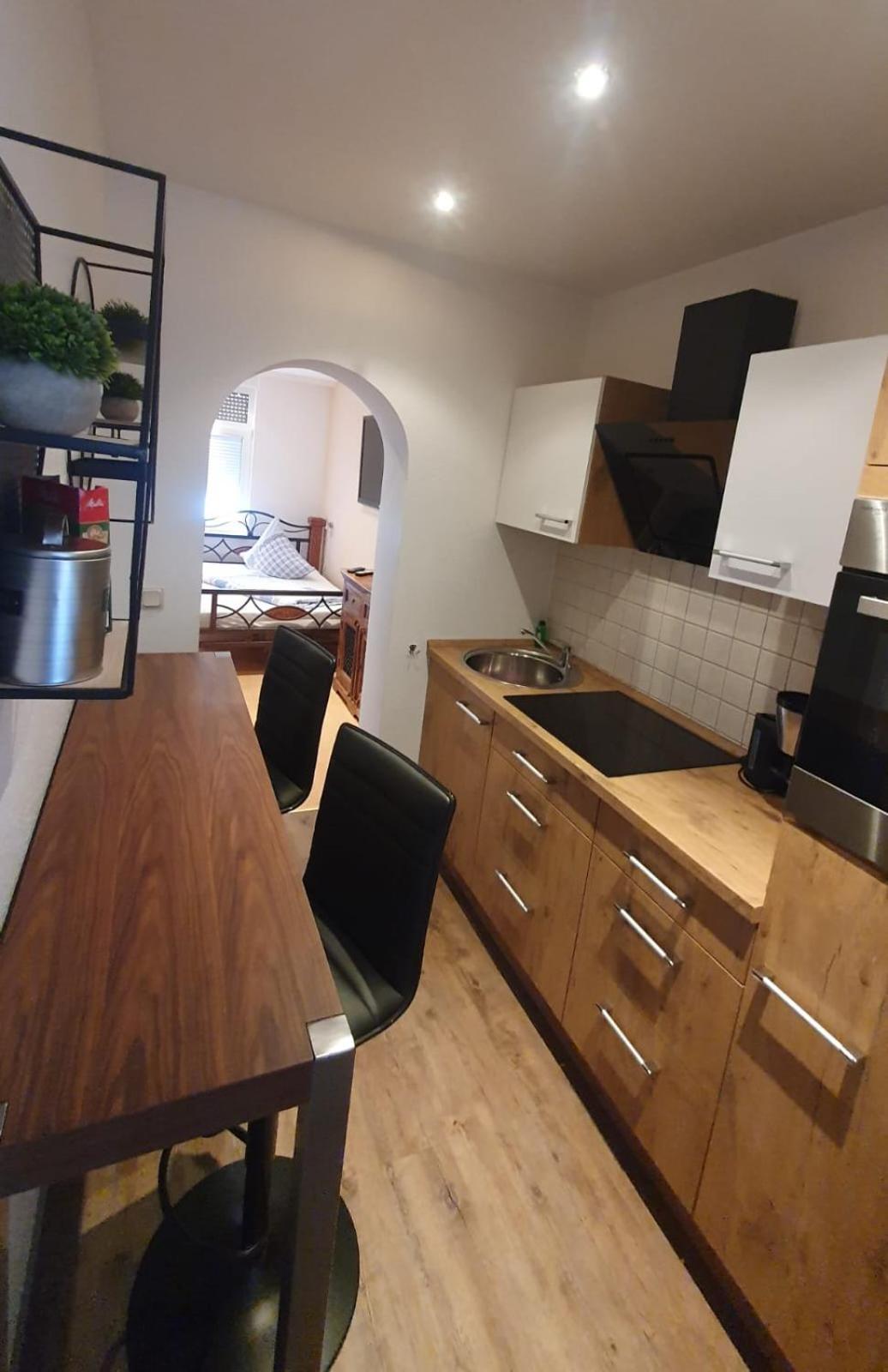 Pension Appartementhaus Central Nordhausen Ngoại thất bức ảnh
